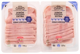 NUESTRA ALACENA (DIA) FINAS LONCHAS, JAMÓN COCIDO EXTRA PACK-2 NUESTRA ALACENA (DIA) FINAS LONCHAS, JAMÓN COCIDO EXTRA PACK-2