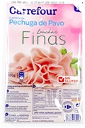 CARREFOUR FIAMBRE PECHUGA DE PAVO. LONCHAS FINAS CARREFOUR FIAMBRE PECHUGA DE PAVO. LONCHAS FINAS