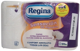 REGINA SENSACIÓN DE ALGODÓN REGINA SENSACIÓN DE ALGODÓN