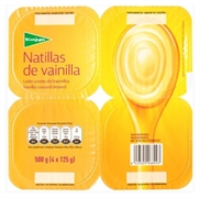 EL CORTE INGLÉS NATILLAS DE VAINILLA EL CORTE INGLÉS NATILLAS DE VAINILLA