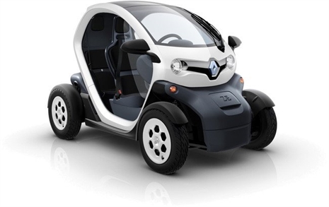 El Renault Twizy, un biplaza eléctrico asequible.