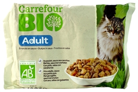 CARREFOUR BIO ADULT 2 (POLLO SALSA ZANAHORIAS) CARREFOUR BIO ADULT 2 (POLLO SALSA ZANAHORIAS)