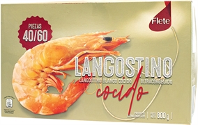FLETE LANGOSTINOS BLANCO COCIDO FLETE LANGOSTINOS BLANCO COCIDO