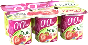 HACENDADO (MERCADONA) Linnea V, Yogur desnatado con fresa HACENDADO (MERCADONA) Linnea V, Yogur desnatado con fresa