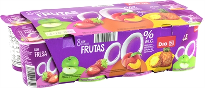 DIA Yogur desnatado con fresas DIA Yogur desnatado con fresas