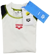 ARENA CAMISETA PROTECCIÓN UV, COLOR WHITE/ASH GREY ARENA CAMISETA PROTECCIÓN UV, COLOR WHITE/ASH GREY