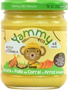 YAMMY Batata, pollo de corral y arroz integral. Ecológico YAMMY Batata, pollo de corral y arroz integral. Ecológico