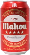 MAHOU 5 ESTRELLAS CERVEZA ESPECIAL MAHOU 5 ESTRELLAS CERVEZA ESPECIAL