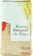 AUCHAN (ALCAMPO) Harina integral de trigo AUCHAN (ALCAMPO) Harina integral de trigo
