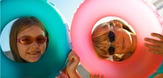 Niños seguros en el agua