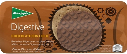 EL CORTE INGLÉS DIGESTIVE CHOCOLATE CON LECHE EL CORTE INGLÉS DIGESTIVE CHOCOLATE CON LECHE