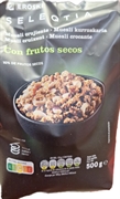 EROSKI SELEQTIA MUESLI CRUJIENTE CON FRUTOS SECOS EROSKI SELEQTIA MUESLI CRUJIENTE CON FRUTOS SECOS