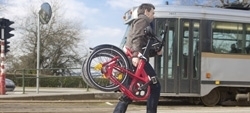 BTwin Tilt 7, la bici plegable de Decathlon