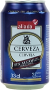 ALIADA (EL CORTE INGLES) Cerveza, sin alcohol ALIADA (EL CORTE INGLES) Cerveza, sin alcohol