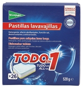 EL CORTE INGLÉS PASTILLAS LAVAVAJILLAS TODO EN 1 EL CORTE INGLÉS PASTILLAS LAVAVAJILLAS TODO EN 1