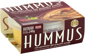HACENDADO (MERCADONA) HUMMUS CON PIMIENTO DEL PIQUILLO ASADO HACENDADO (MERCADONA) HUMMUS CON PIMIENTO DEL PIQUILLO ASADO