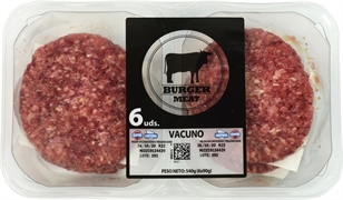 BOSQUE VERDE (MERCADONA) BURGER MEAT, VACUNO BOSQUE VERDE (MERCADONA) BURGER MEAT, VACUNO