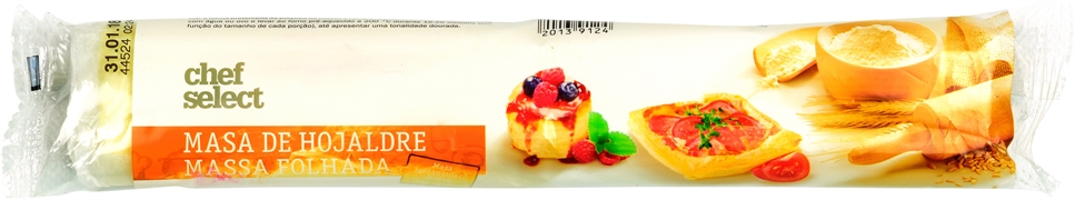 CHEF SELECT (LIDL) MASA DE HOJALDRE CHEF SELECT (LIDL) MASA DE HOJALDRE