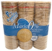 FAMILY BISCUITS MARÍA 0% AZÚCARES AÑADIDOS. FAMILY BISCUITS MARÍA 0% AZÚCARES AÑADIDOS.