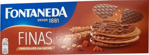 FONTANEDA FINAS CHOCOLATE CON LECHE FONTANEDA FINAS CHOCOLATE CON LECHE