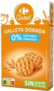 CARREFOUR CLASSIC GALLETA DORADA 0% AZÚCARES AÑADIDOS CARREFOUR CLASSIC GALLETA DORADA 0% AZÚCARES AÑADIDOS