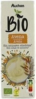 AUCHAN BIO (ALCAMPO) AVENA SIN AZÚCARES AÑADIDOS