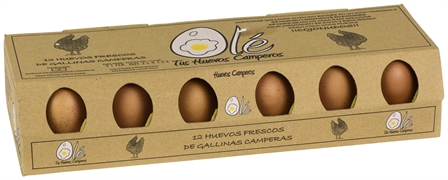 OLÉ Huevos frescos de gallinas camperas