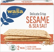 WASA Delicado y crujiente sésamo y sal marina