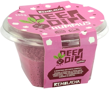 DEEP DIP! HUMMUS REMOLACHA