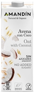 AMANDIN AVENA CON COCO SIN AZÚCARES AÑADIDOS
