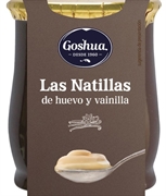GOSHUA Natillas de huevo y vainilla