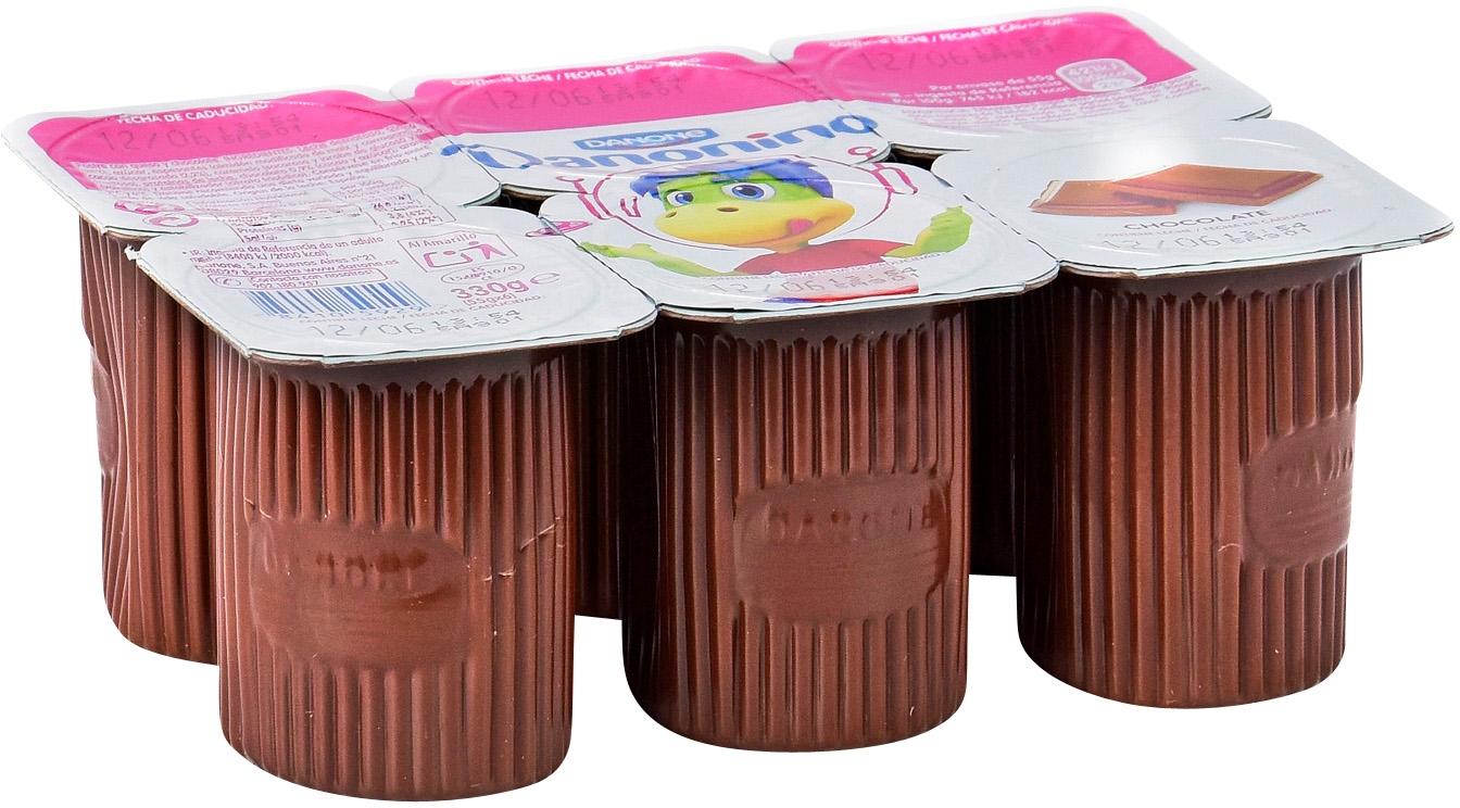 DANONINO (DANONE) CHOCOLATE.