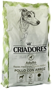 CRIADORES Adultos razas medianas - pollo con arroz