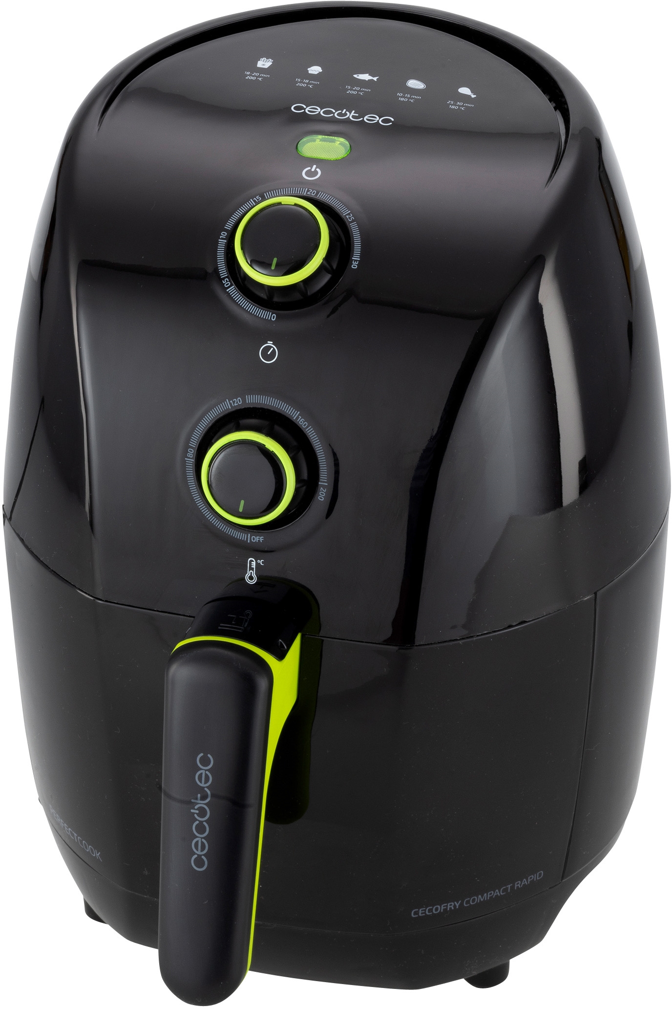 CECOTEC CECOFRY COMPACT RAPID BLACK