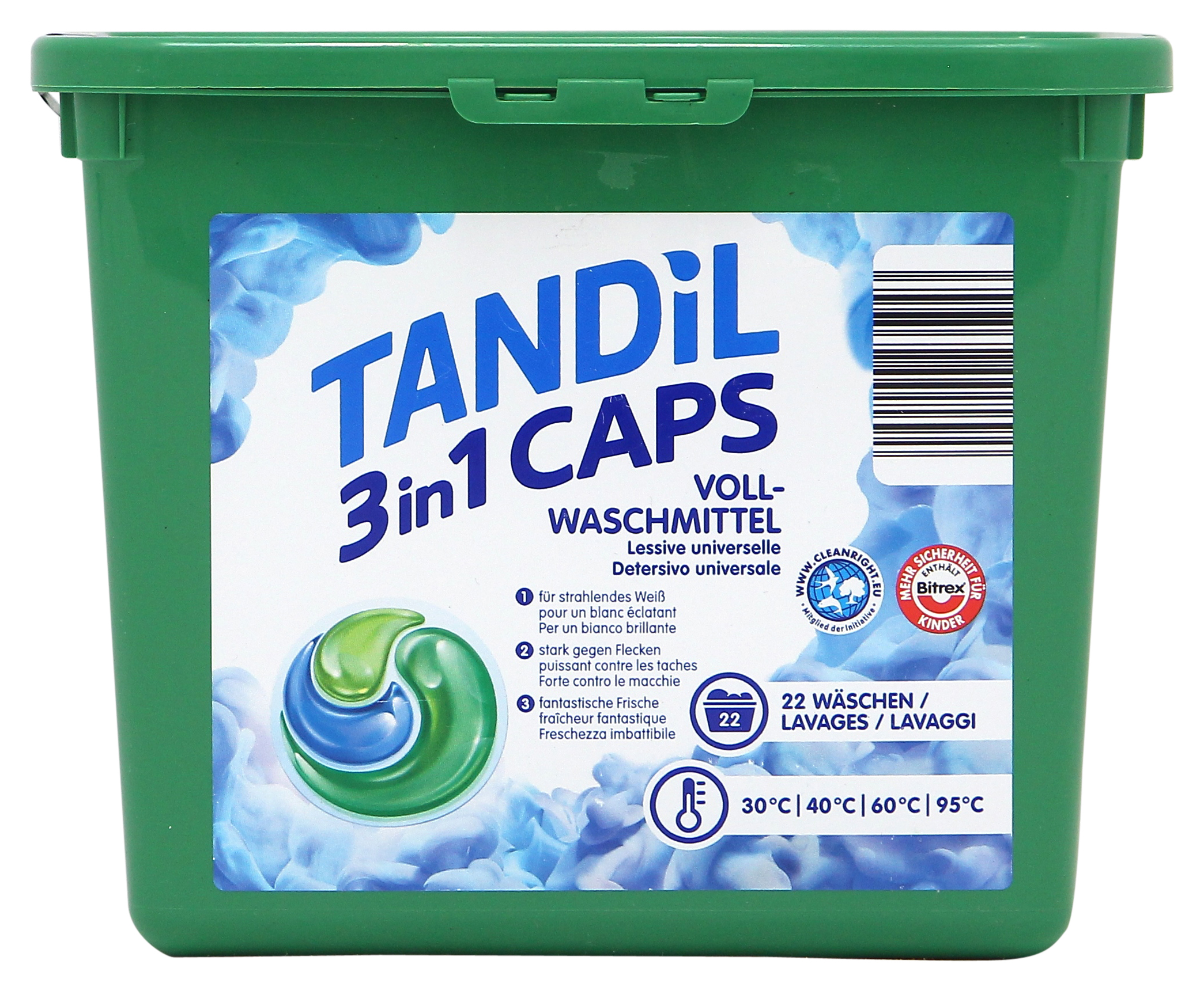 TANDIL (ALDI) 3IN1 CAPS DETERSIVO UNIVERSALE