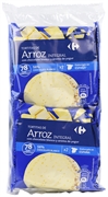 CARREFOUR TORTITA DE ARROZ INTEGRAL CON CHOCOLATE BLANCO Y AROMA DE YOGUR