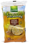 VITALDAY TORTITA DE AVENA, QUINOA Y LINO