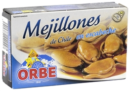 ORBE MEJILLONES EN ESCABECHE.