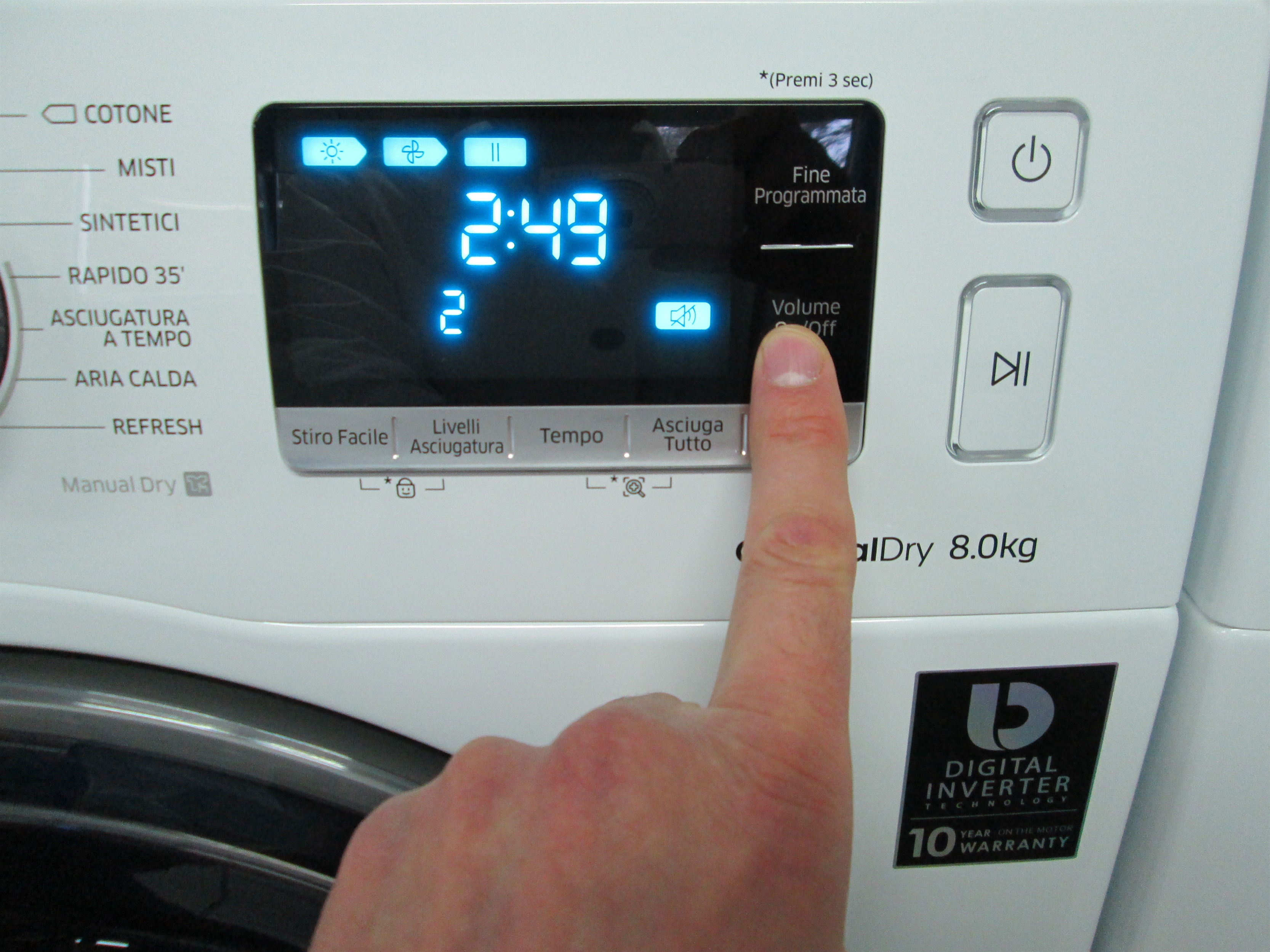 SAMSUNG DV80M6210CW/ET