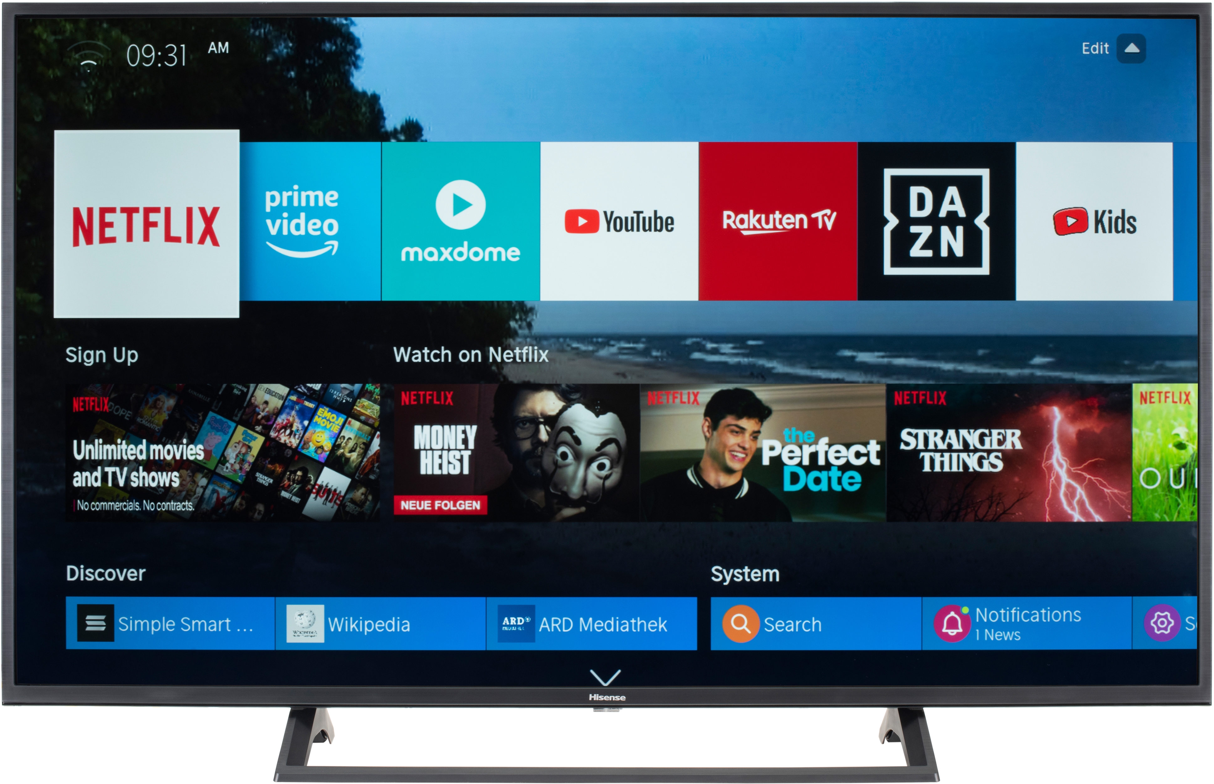 HISENSE H50B7300
