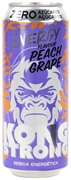 KONG STRONG (LIDL) Energy peach grape zero azúcares