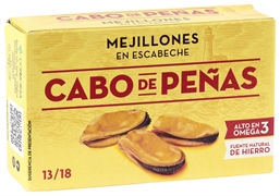 CABO DE PEÑAS MEJILLONES EN ESCABECHE