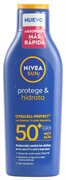 NIVEA SUN PROTEGE E HIDRATA LOCION SOLAR SPF 50+