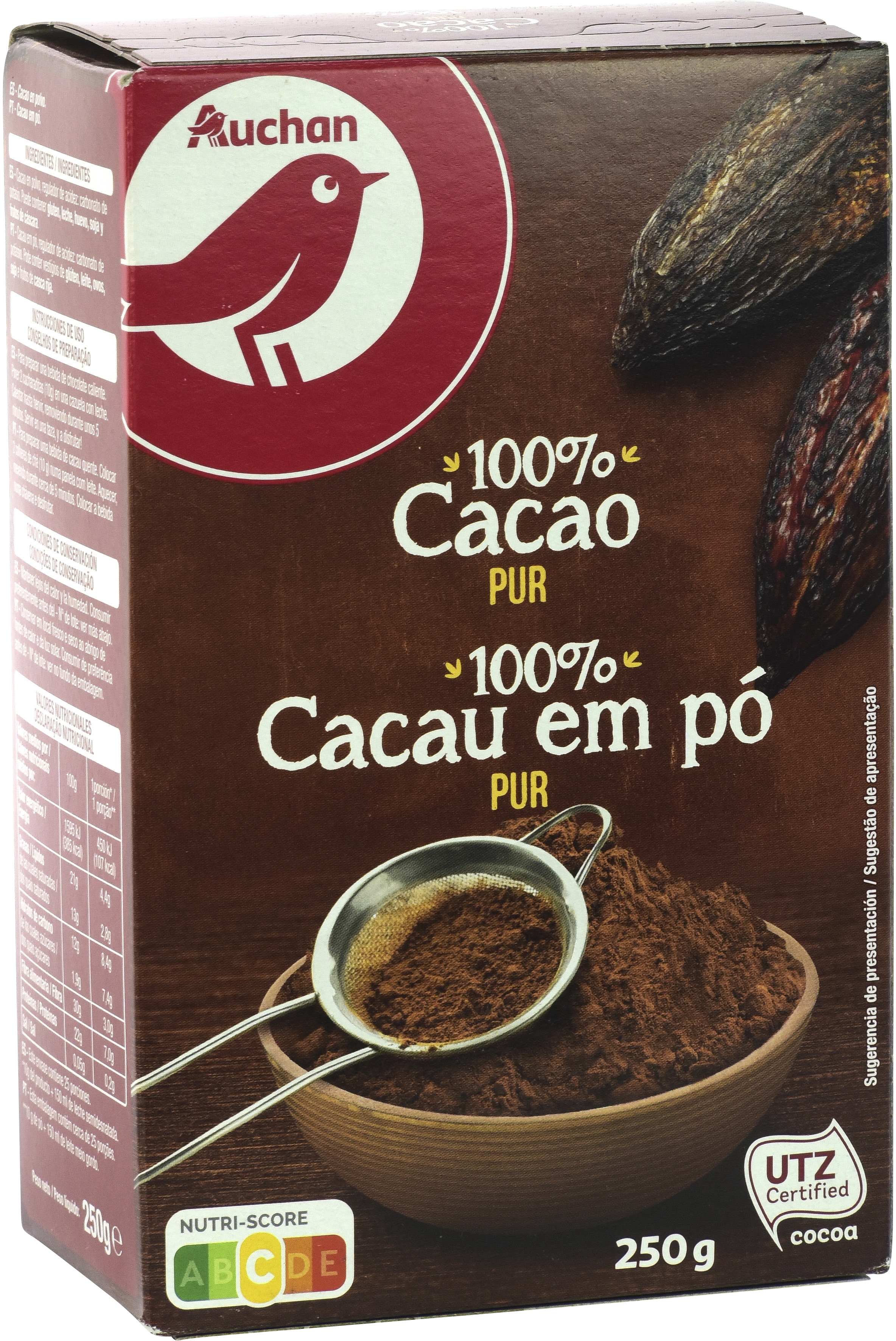100% CACAO PUR