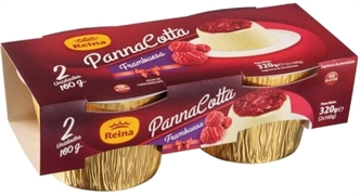 REINA PANNACOTTA FRAMBUESA