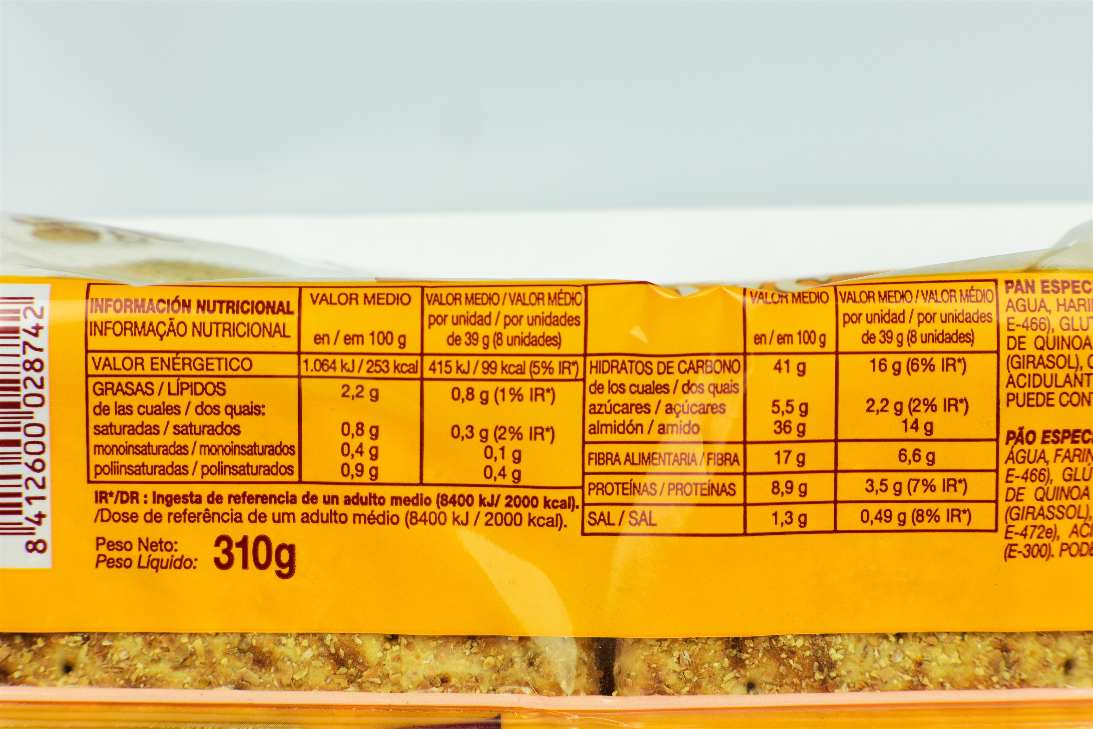 BIMBO - THINS QUINOA