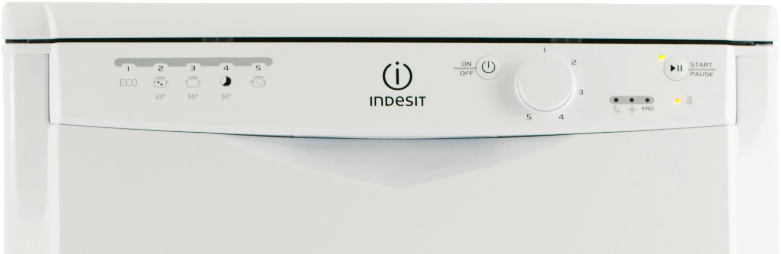 Lavavajilla clase energética A A+ independiente 5 programas color blanco con instalación Indesit DFG 15B 10 EU 51 Db 2 temperaturas A 
