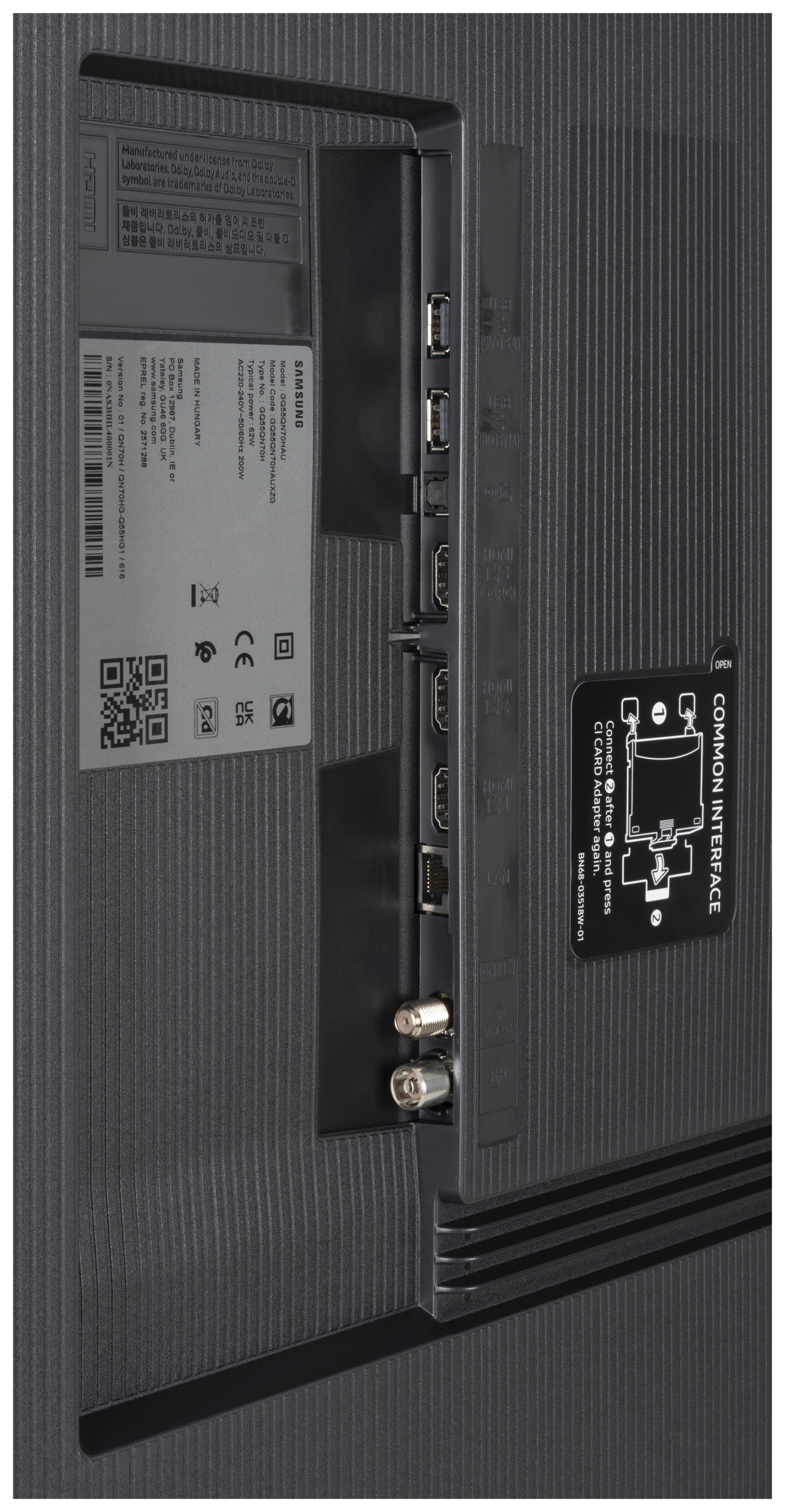SAMSUNG TQ55QN72H