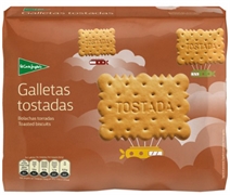 EL CORTE INGLÉS Galletas tostadas