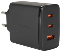 BASEUS Cargador rápido Cube Pro 3 puertos 65W